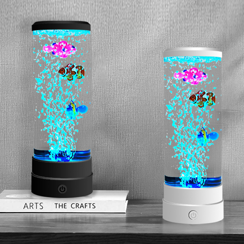 Wedding Led - Peixe de Bolhas LED Multicolorido Simulado