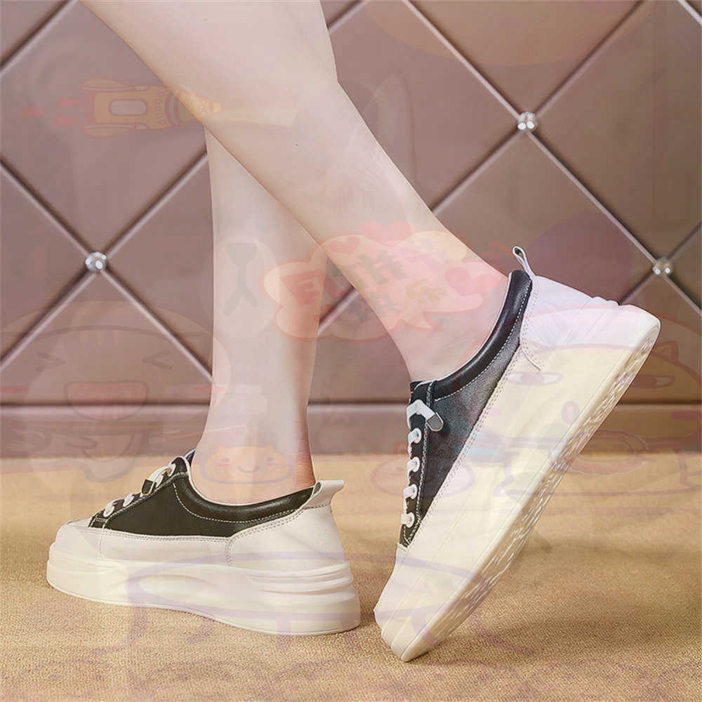 Wedding Supply Store Canada - Lace-up chunky mocassins mulher skate sapatos