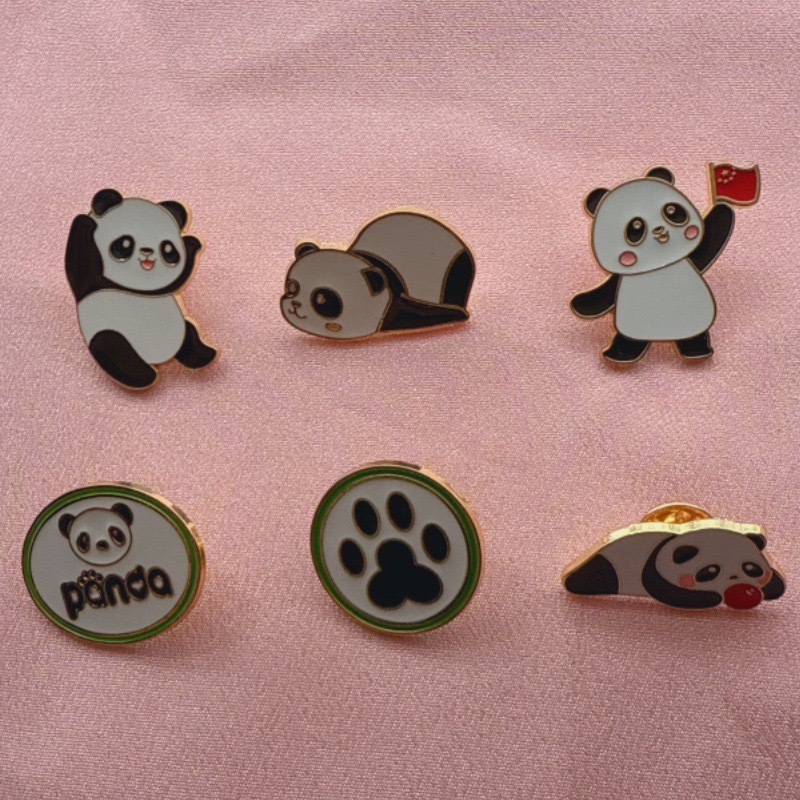 Wedding Yes - 6 Peças de Broches de Desenho