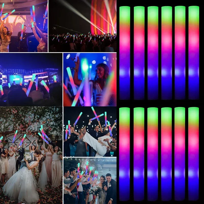 Wedding Supply Bulk - 15/30 Peças de Bastões Luminosos LED