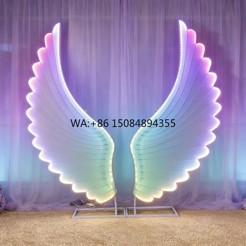 Wedding Led - Asas de Anjo Iluminadas com LED