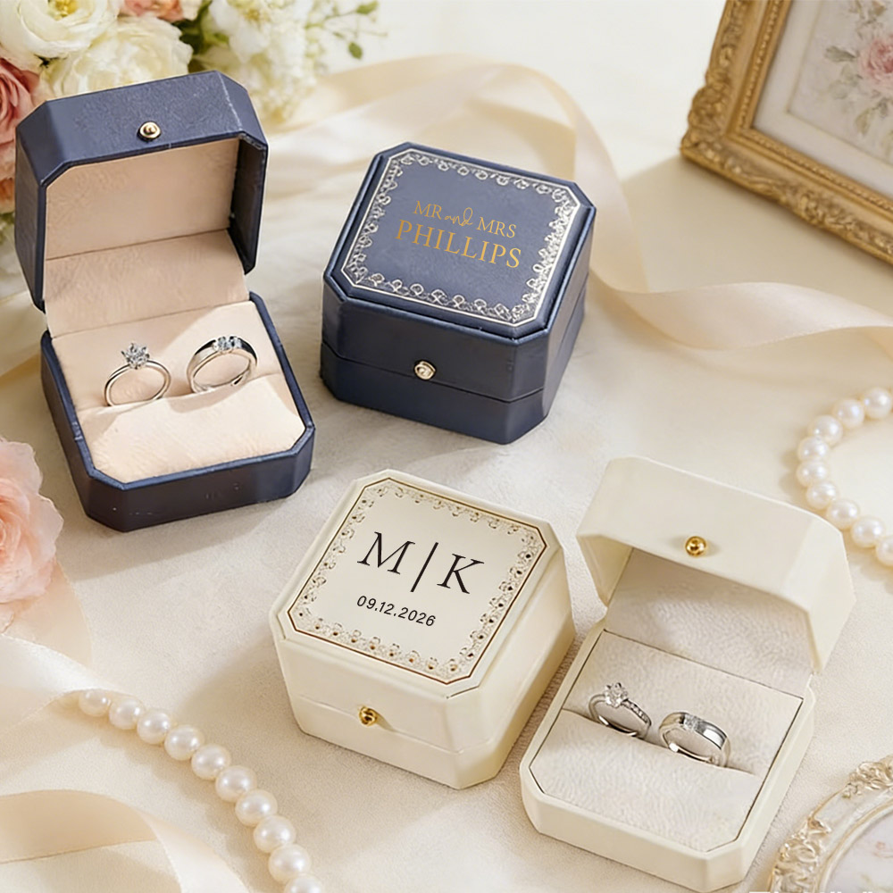 Caixa de Anel Personalizada em - Wedding Zone avaliação e preço