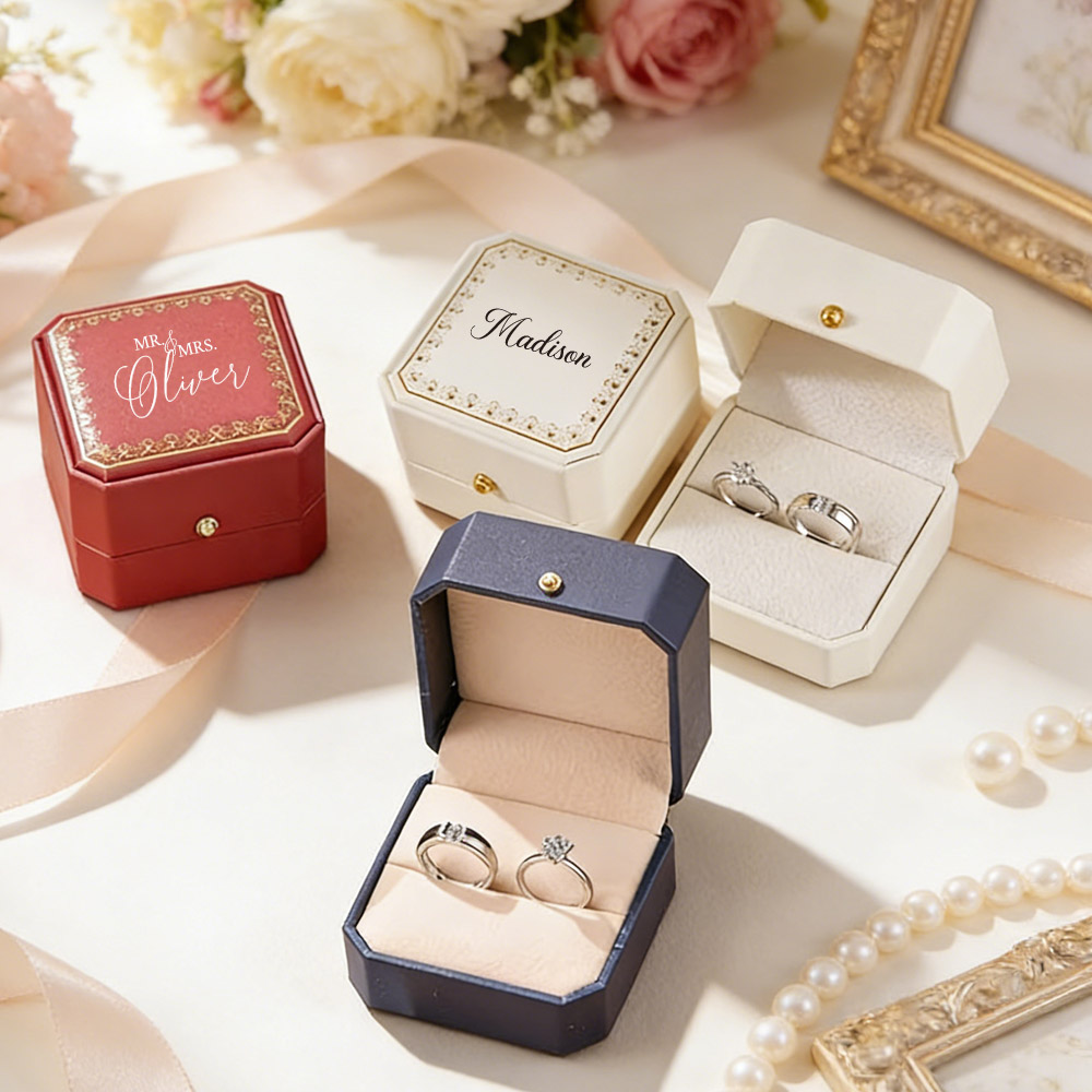 Caixa de Anel Personalizada em - Wedding Zone avaliação e preço
