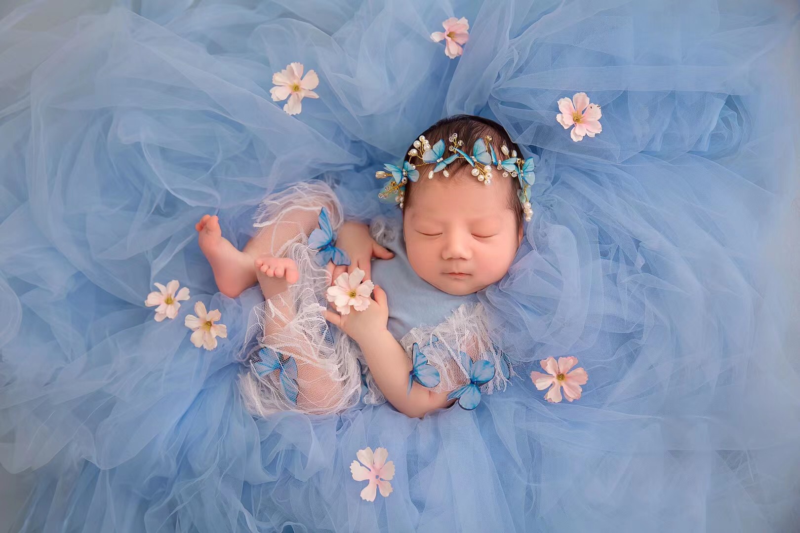 malha pano de fundo newborn ph - Photo Booth Prop avaliação e preço