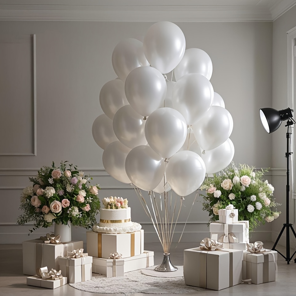 Conjunto de Balões Branco Péro - Wedding Ceremony Supply avaliação e preço