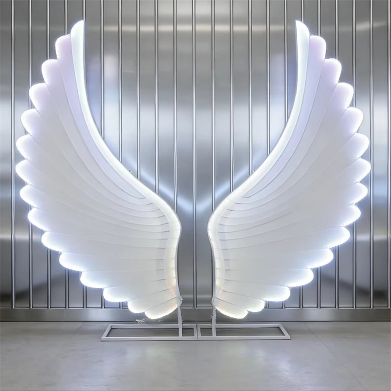 Asas de Anjo Iluminadas com LE - Wedding Led avaliação e preço