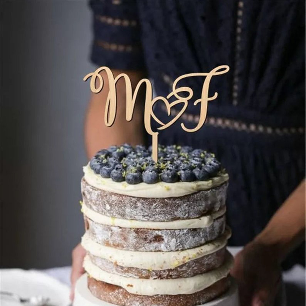 Personalizado Topper Do Bolo D - Wedding Supply Rentals avaliação e preço