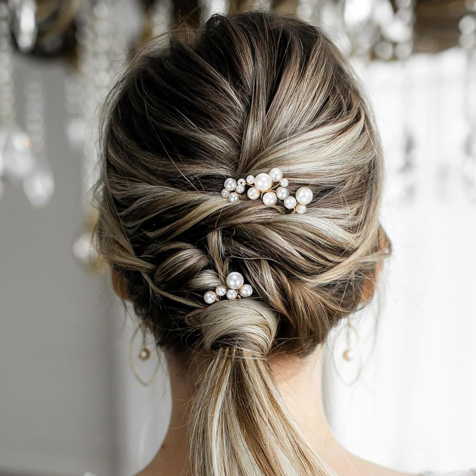 3 Peças de Grampos de Cabelo p - Wedding Supply Store avaliação e preço
