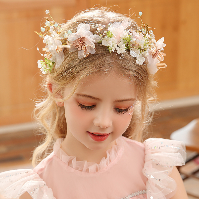 Tiara de Flores para Mulheres  - Wedding Supply Store avaliação e preço