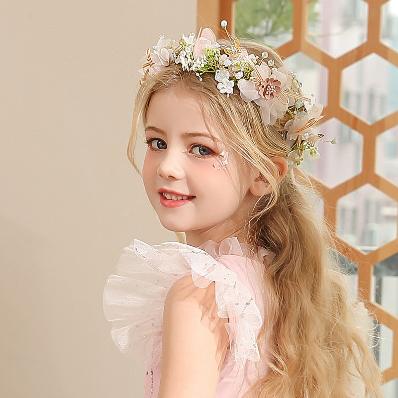 Tiara de Flores para Mulheres  - Wedding Supply Store avaliação e preço