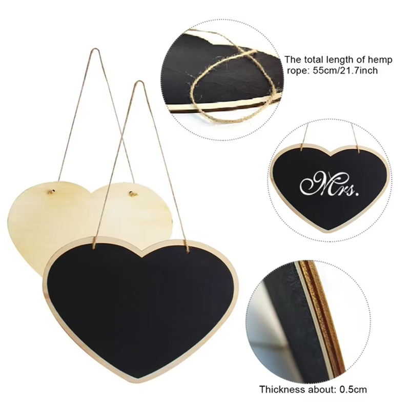 Quadro negro de madeira rústic - Wedding Ceremony Supply avaliação e preço