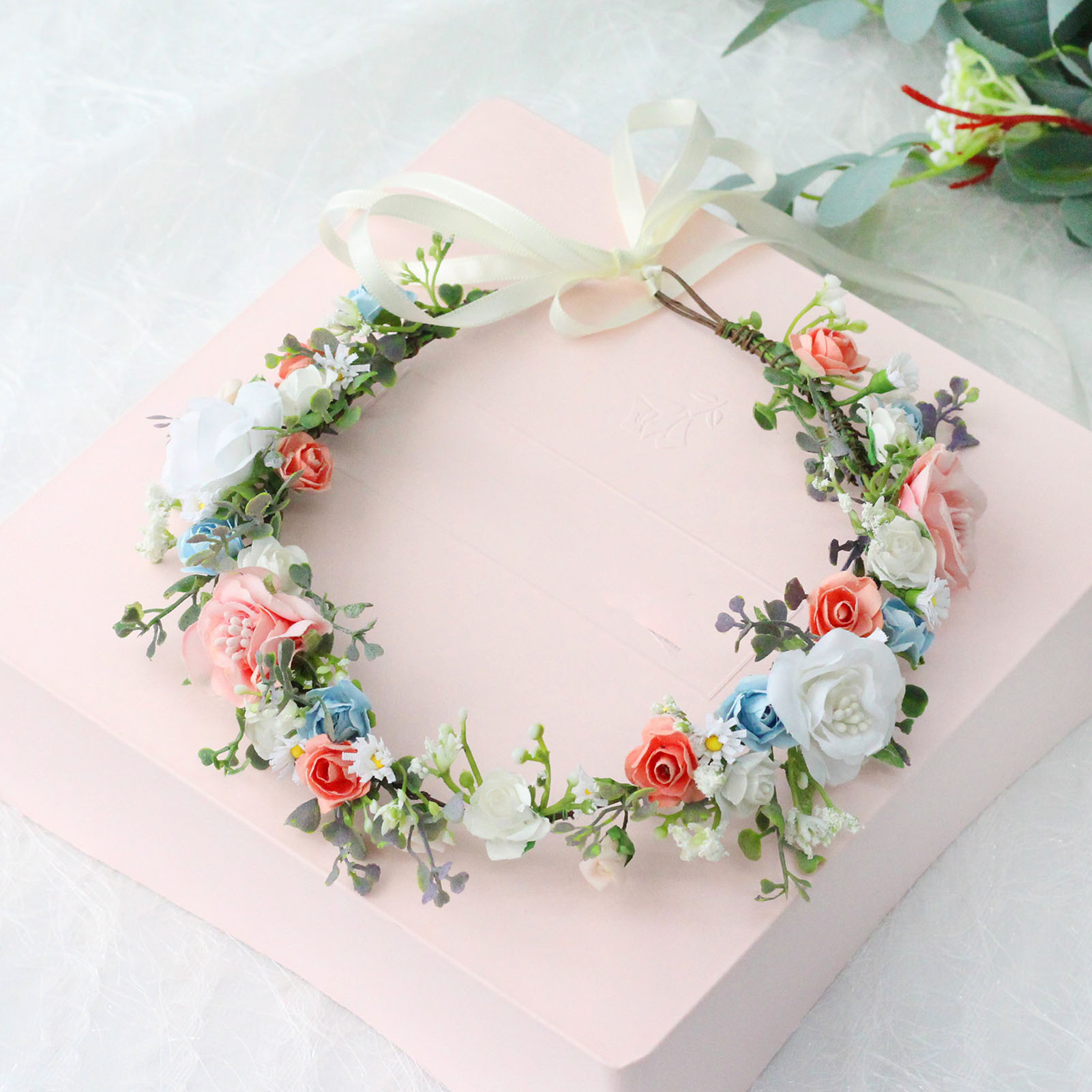 Coroa de Flores para Noivas co - Wedding Supply Store avaliação e preço